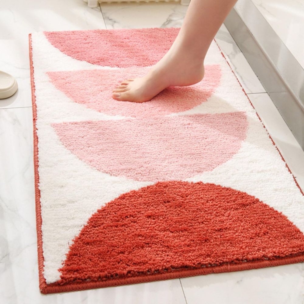 Rainbow Sunset Soft Bath Mat