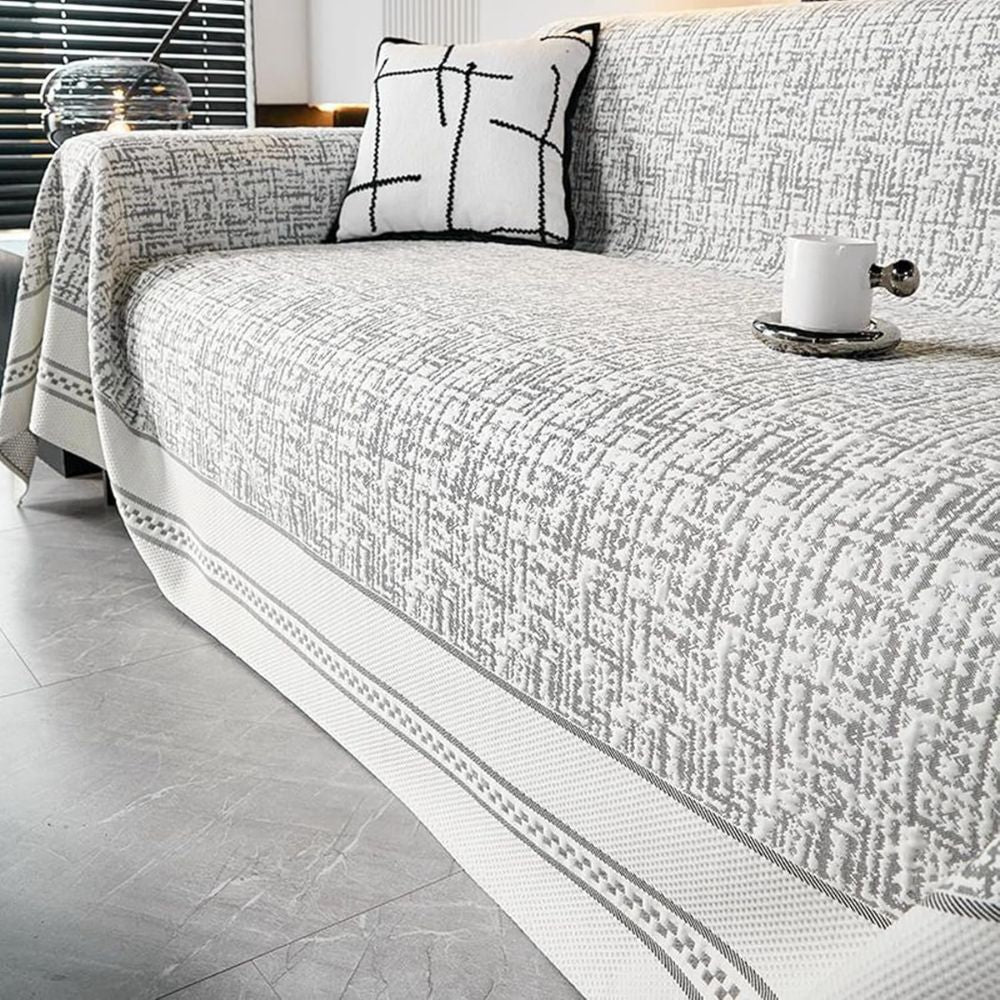 Sahara Sketch Chenille Sofa Cover