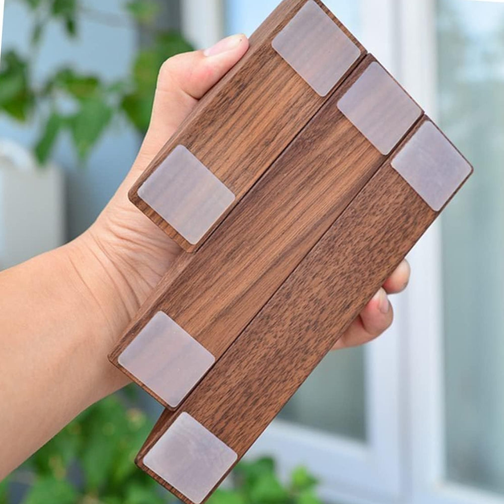 Sleek Wooden Door Stopper