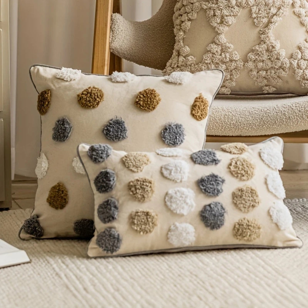 Valmora Polka Dot Cushion Cover