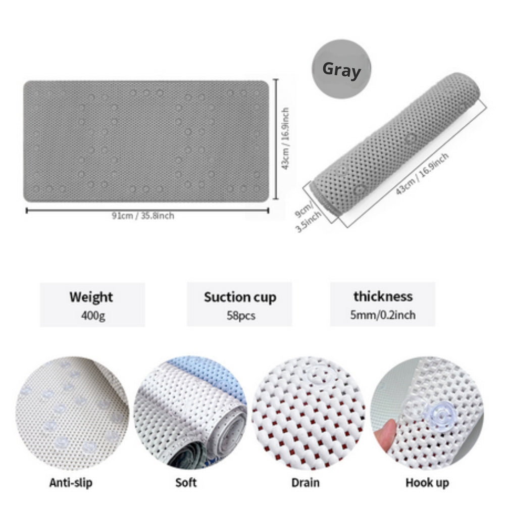 Soft Non-Slip Bathtub Mat