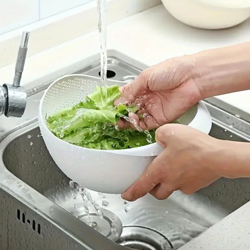 Terra Flow Wash & Drain Colander