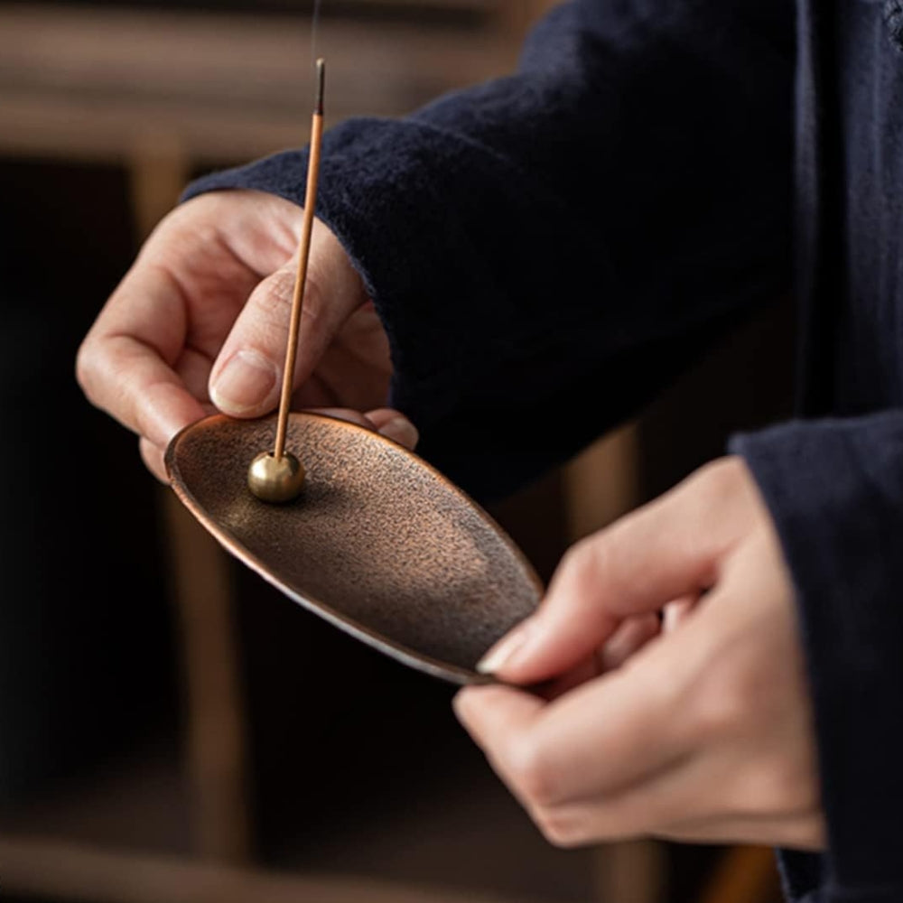 Zen Alloy Bead Incense Holder