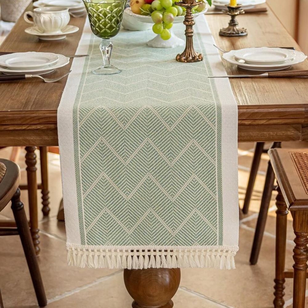 Zigzag Loom Table Runner