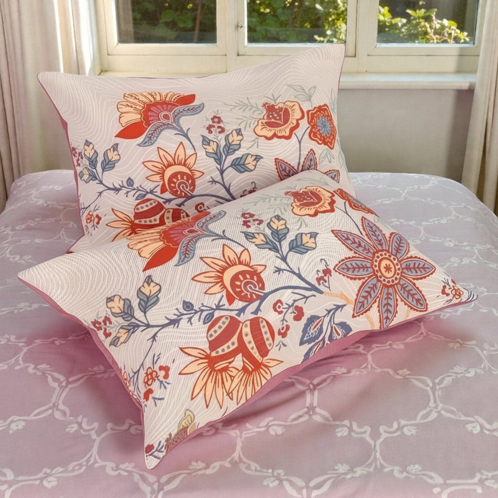 Rustic Floral Boho Pillowcases