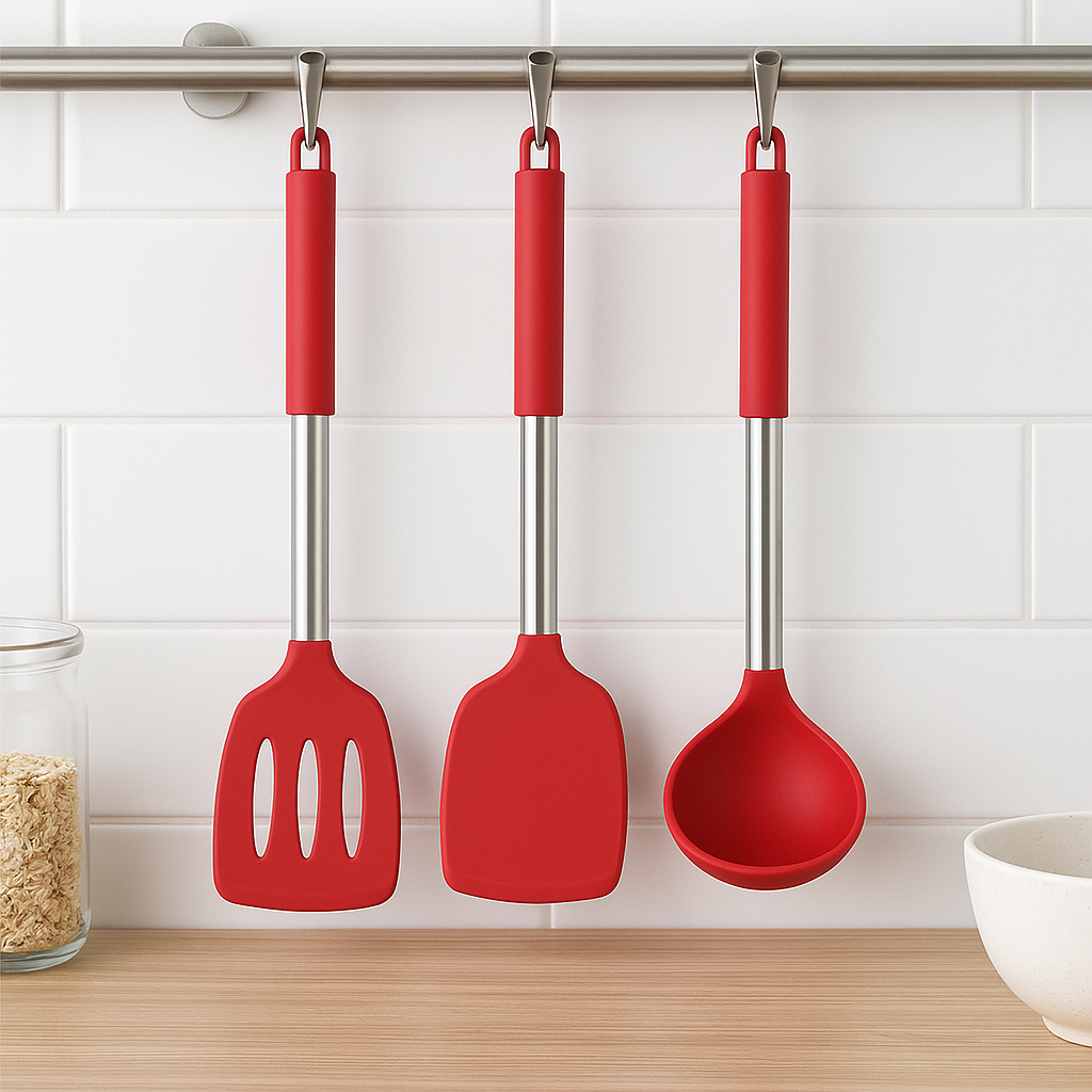 FlexiChef Silicone Kitchen Utensil Set