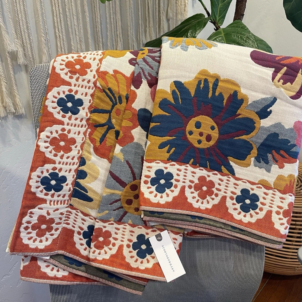 Floral Fiesta Bath Towel